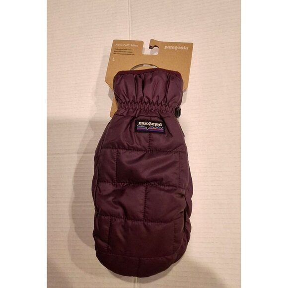 Patagonia Mittens, Nano Puff Mitts, Night‎ Plum, Large